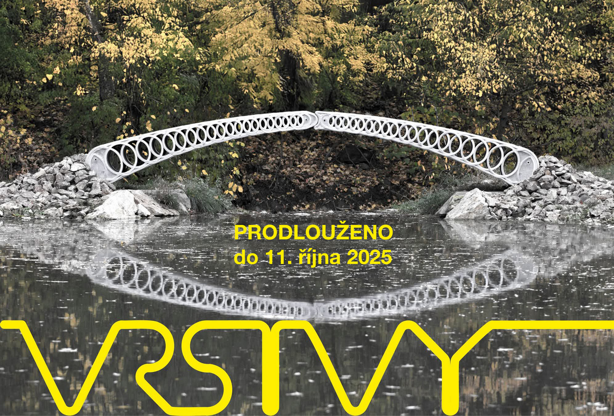 Plakát k výstavě Vrstvy