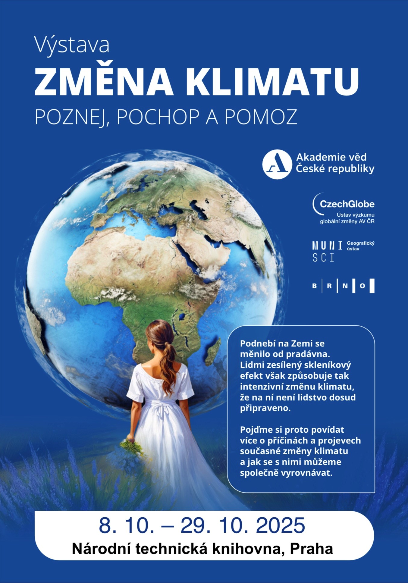 Plakát k výstavě Změna klimatu