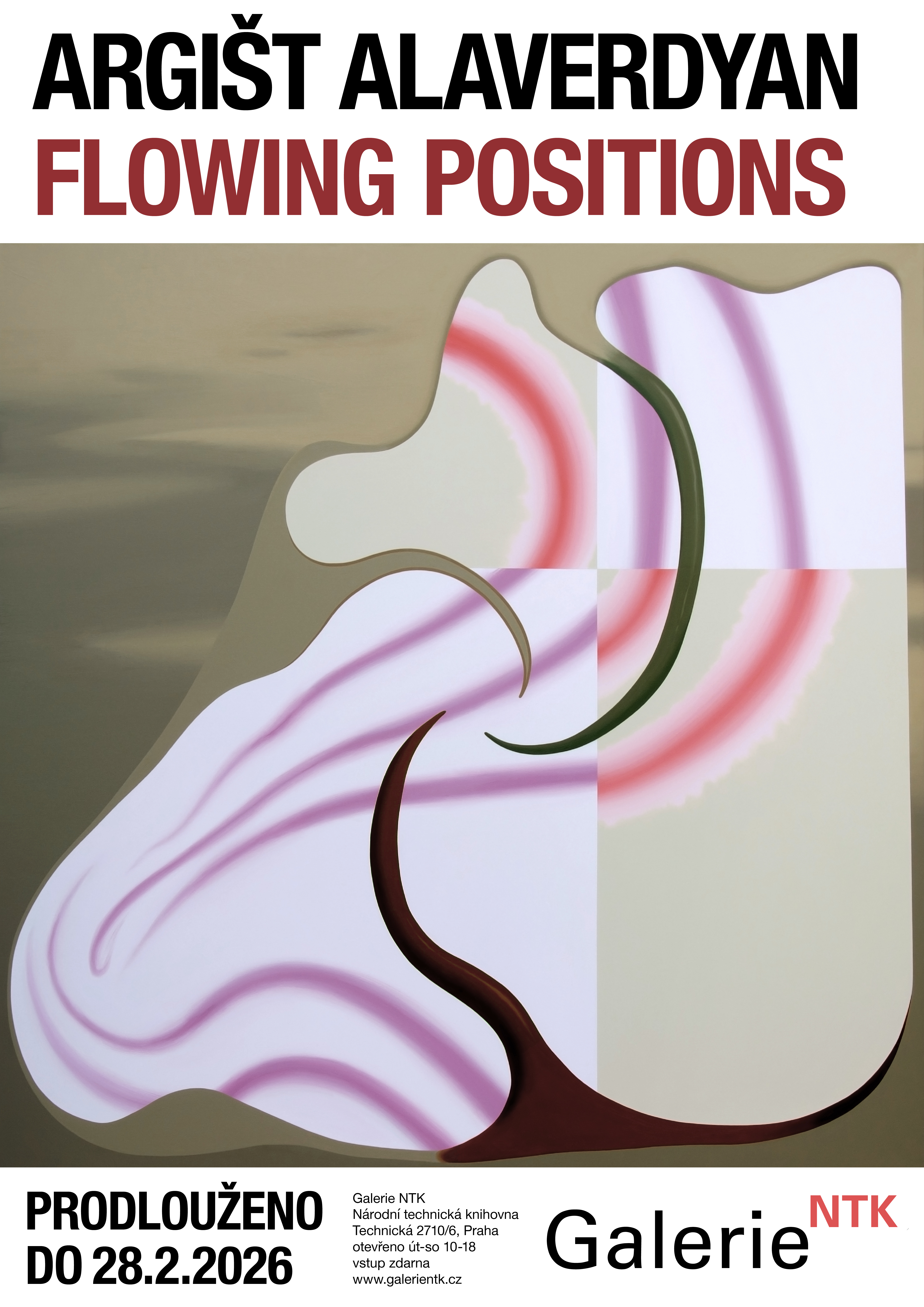 Plak&aacute;t k v&yacute;stavě Flowing positions