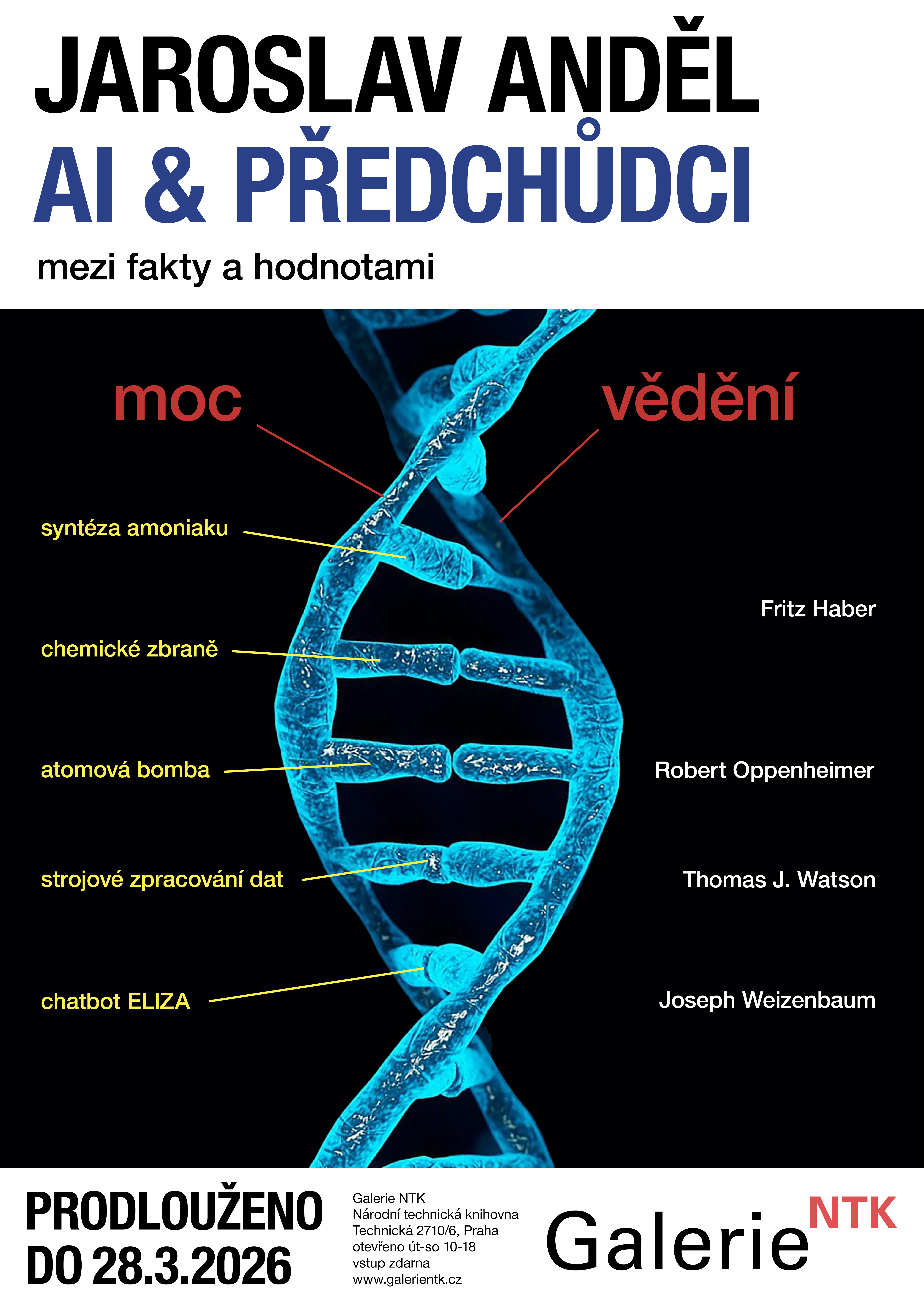 Plak&aacute;t k v&yacute;stavě Jaroslava Anděla