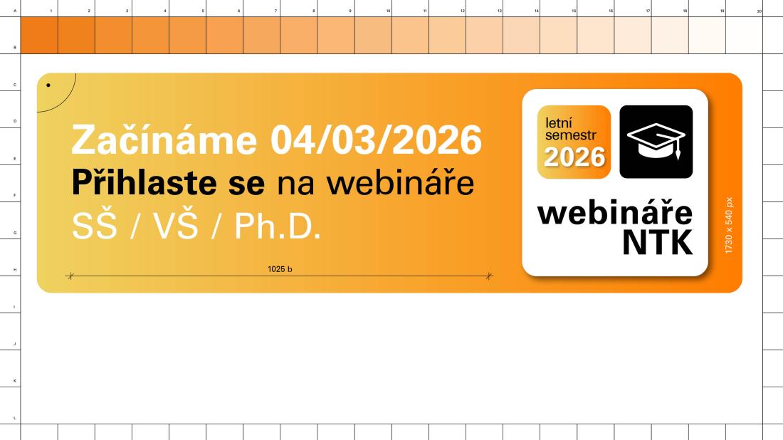 Nabídka webinářů pro letní semestr